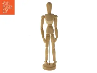 Træ mannequin figur 33 cm (str. 33 cm)