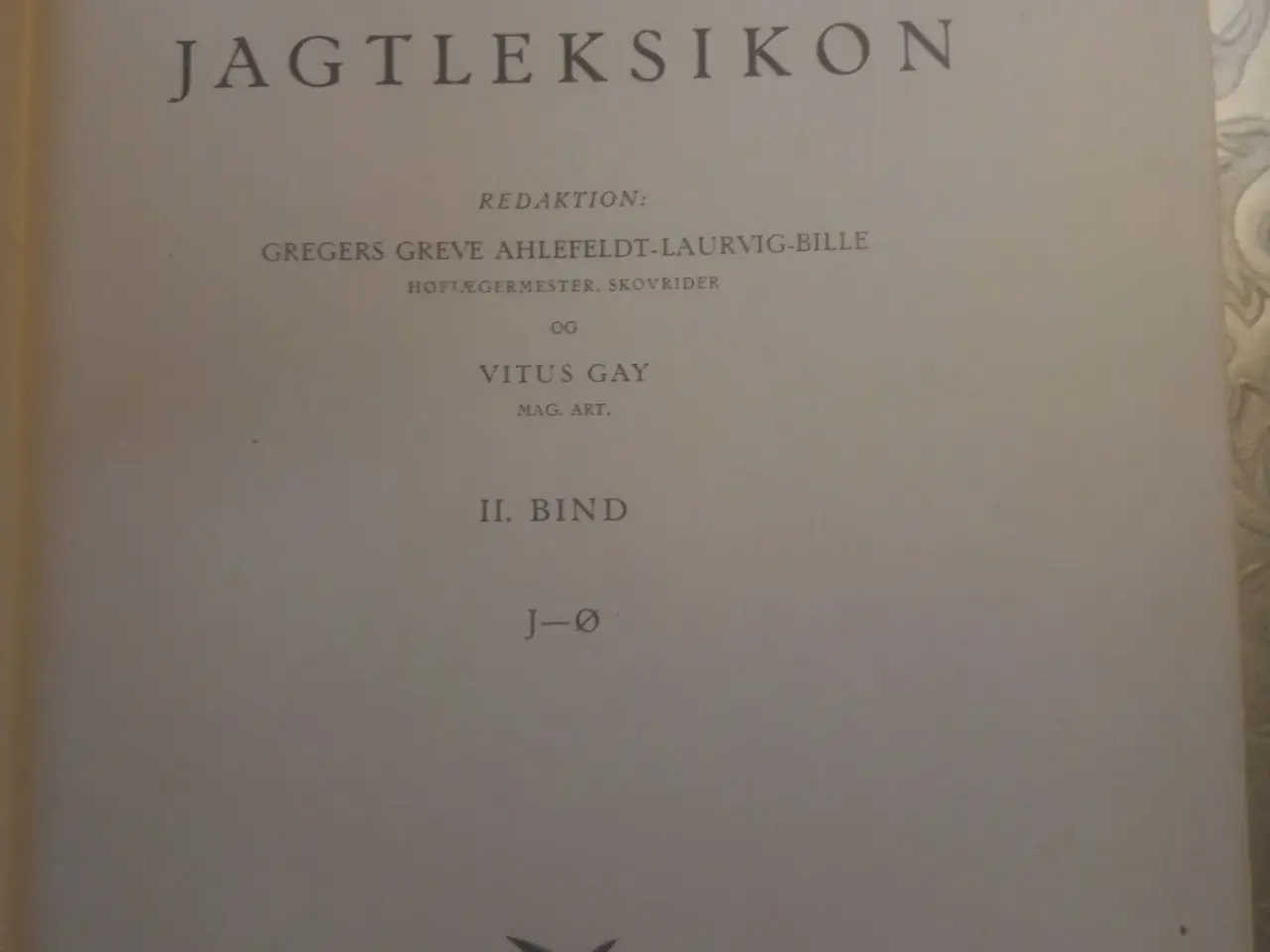 Billede 3 - Dansk jagtleksikon 2. Bind