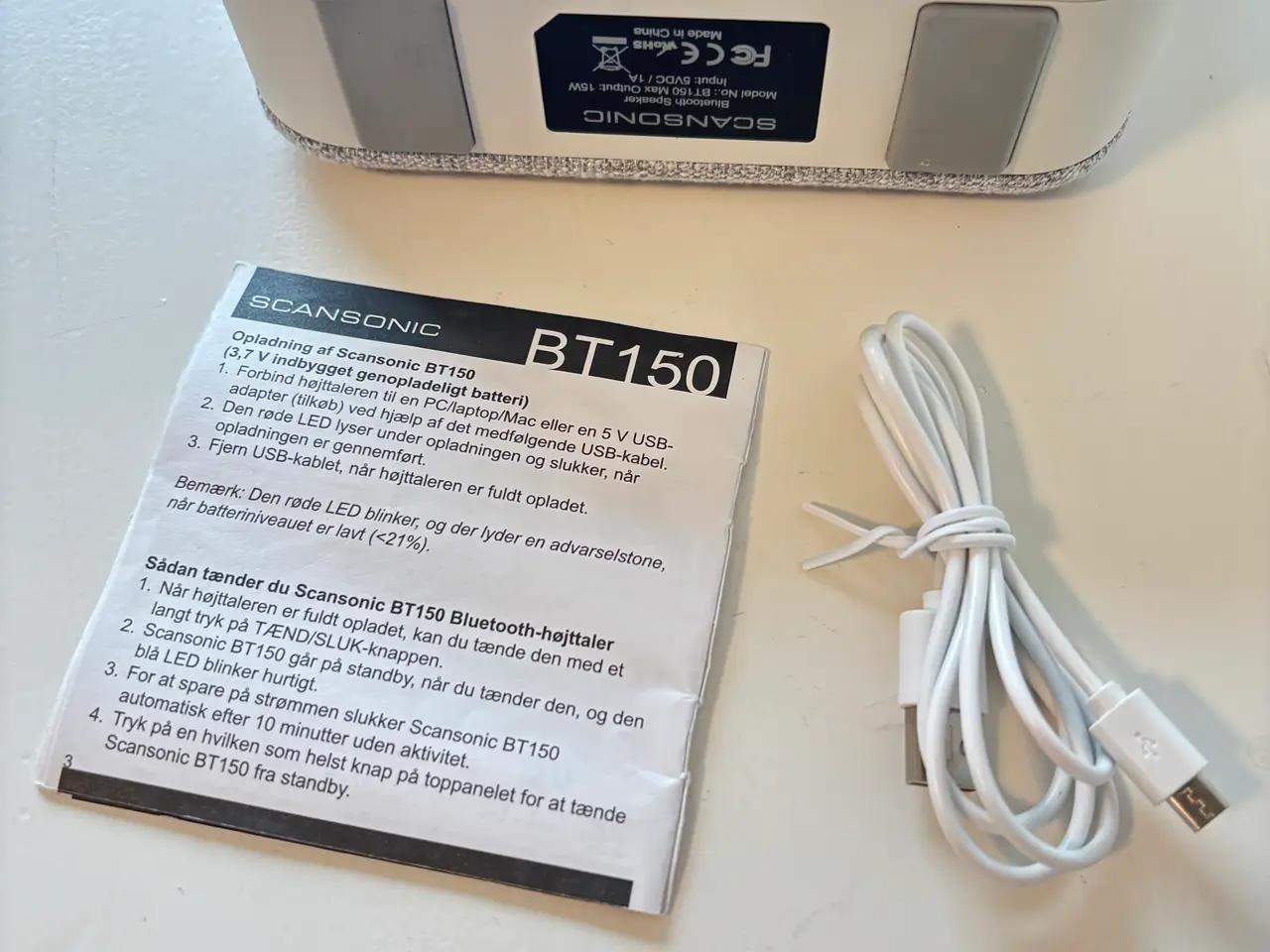 Billede 5 - Scansonic BT150 bluetooth højttaler