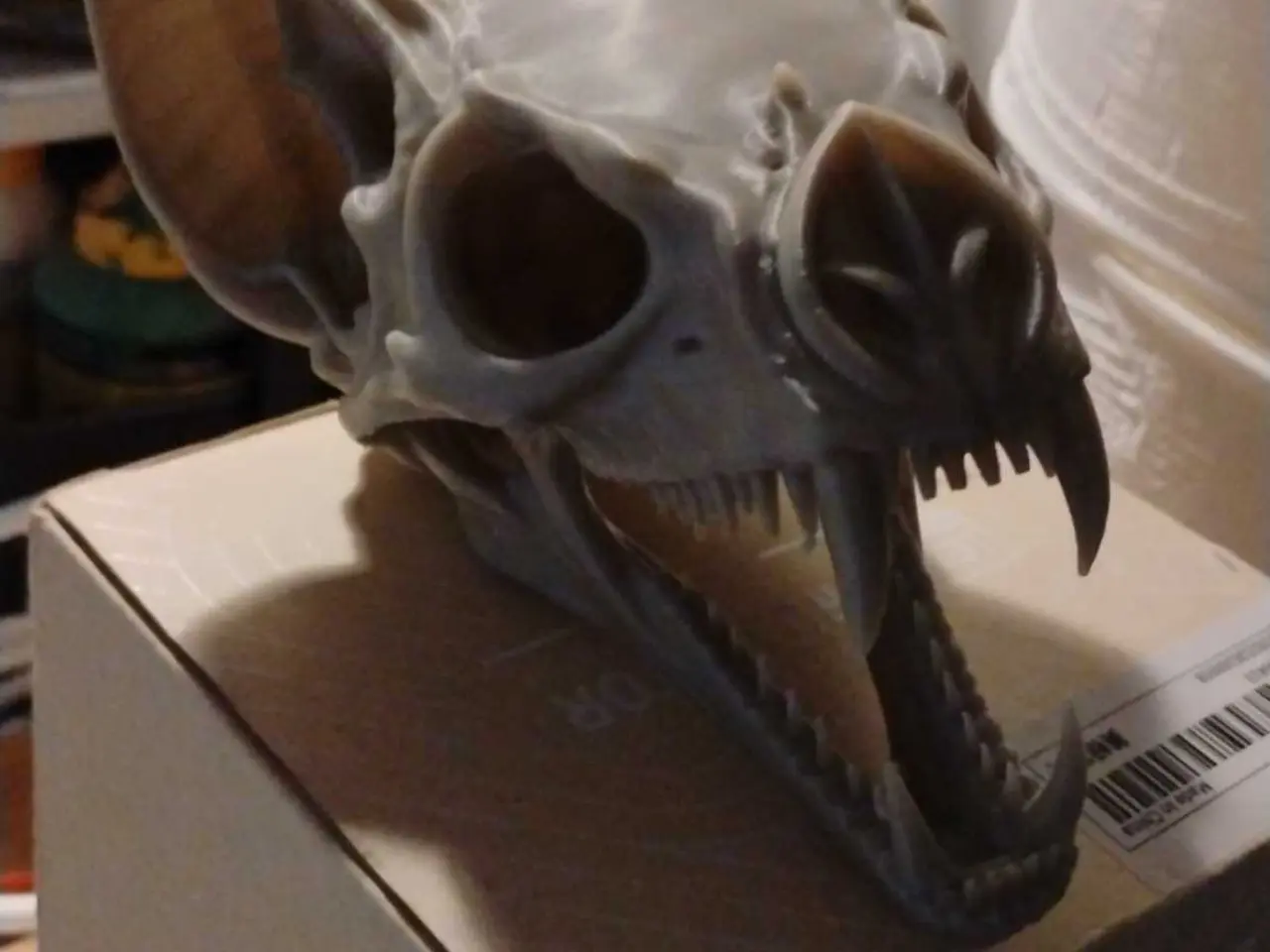 Billede 1 - Fantasy bat skull