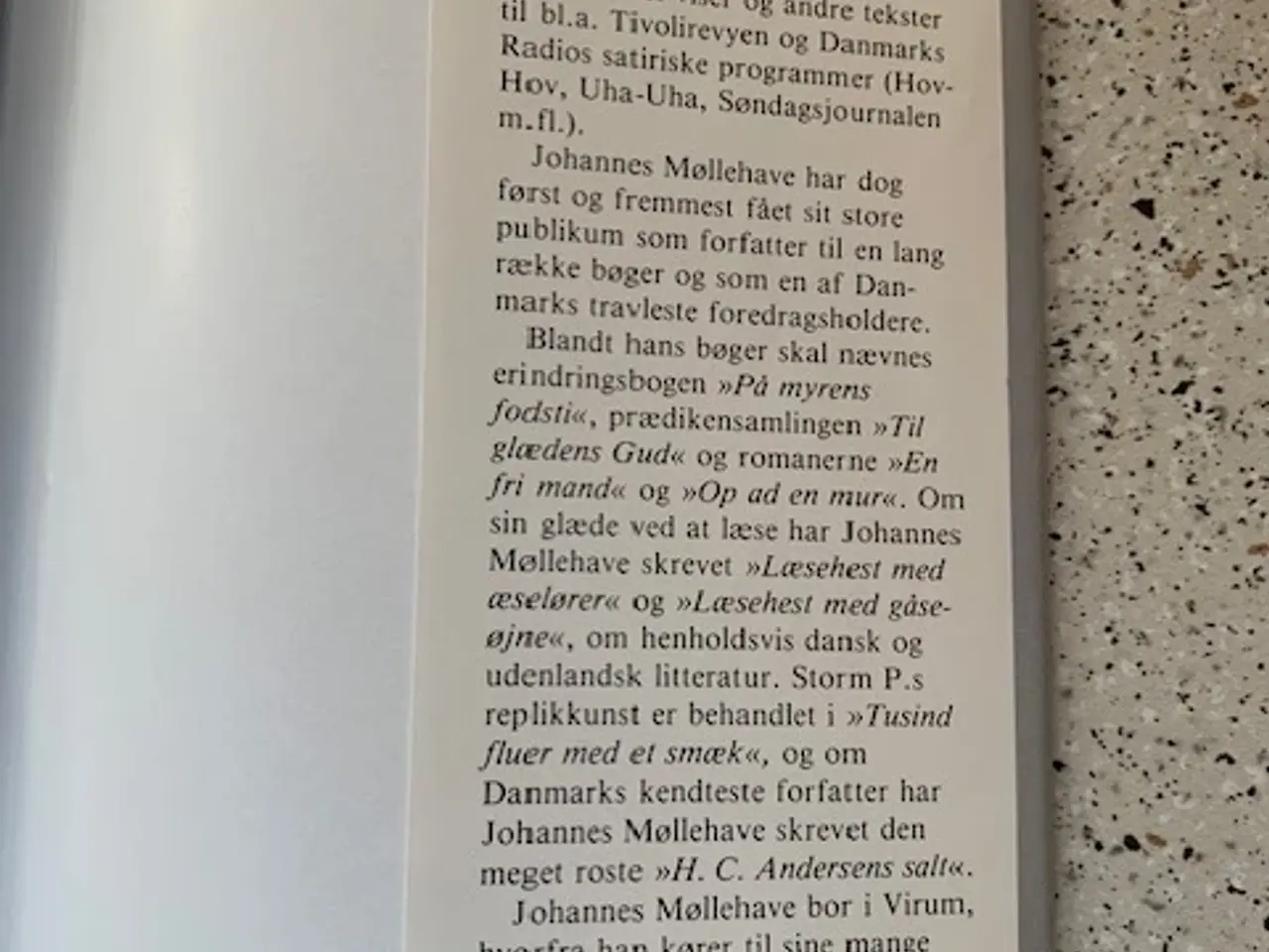 Billede 6 - Johannes Møllehave - Replikker og pointer