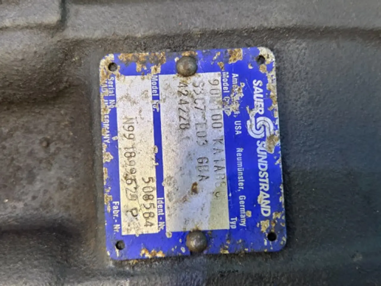 Billede 13 - New Holland FX38 Hydraulikpumpe 84814889