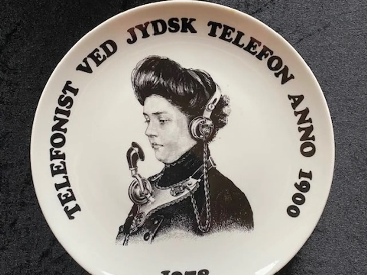 Billede 5 - 5 Rigtig flotte Jydsk Telefon gamle vintage platte