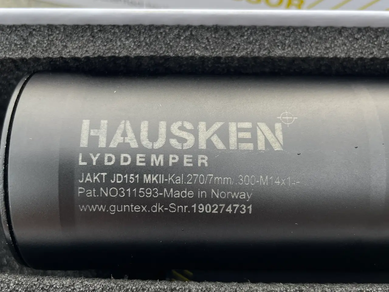 Billede 2 - Hausken jd151 lyddæmper