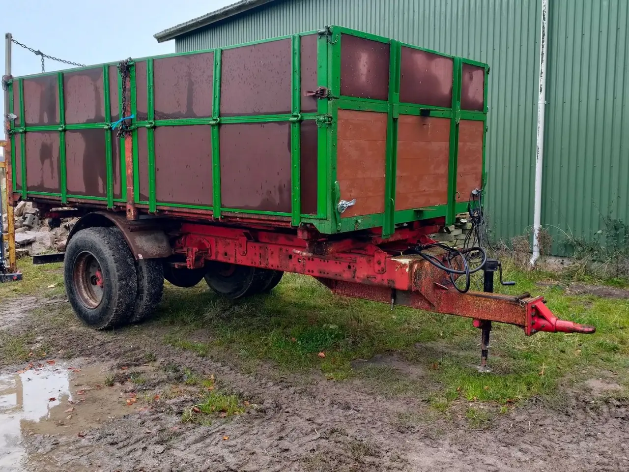 Billede 1 - - - - lastbiltipvogn 1 akslet ca. 8-10 tons