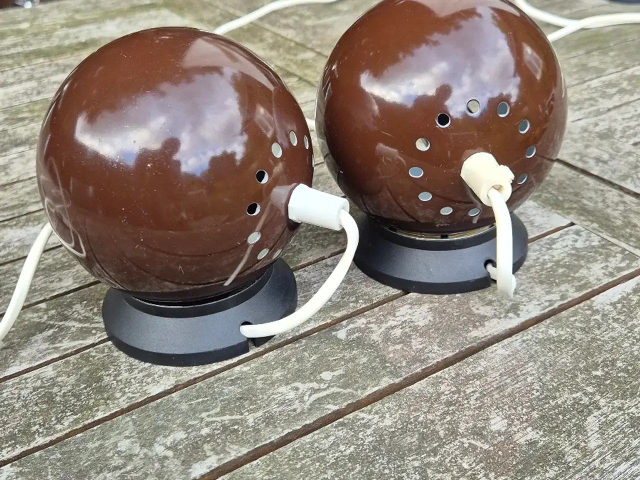 Billede 4 - Fine chokoladebrune magnetlamper fra ABO Randers