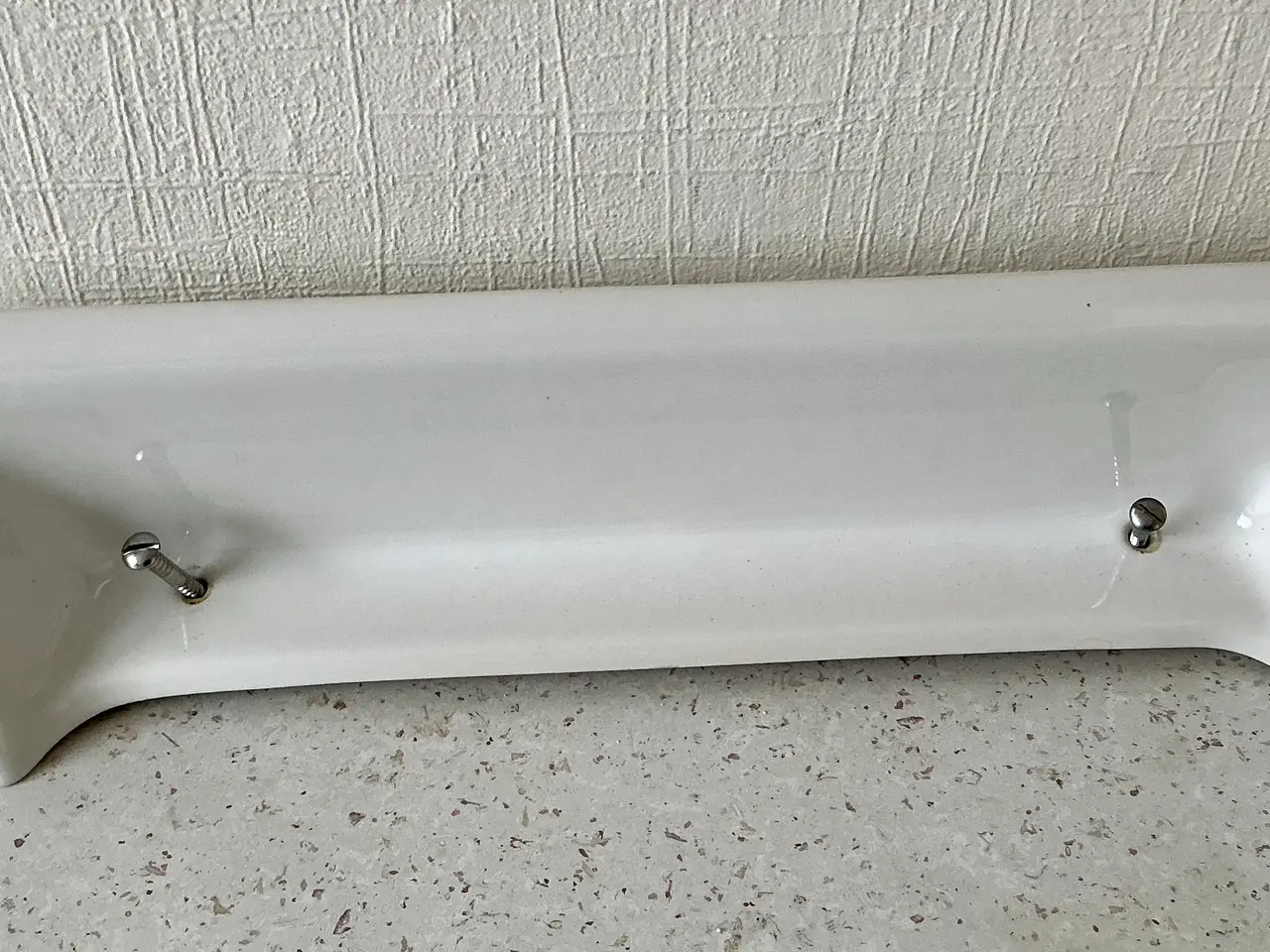 Billede 3 - Retro porcelænshylde og lampe