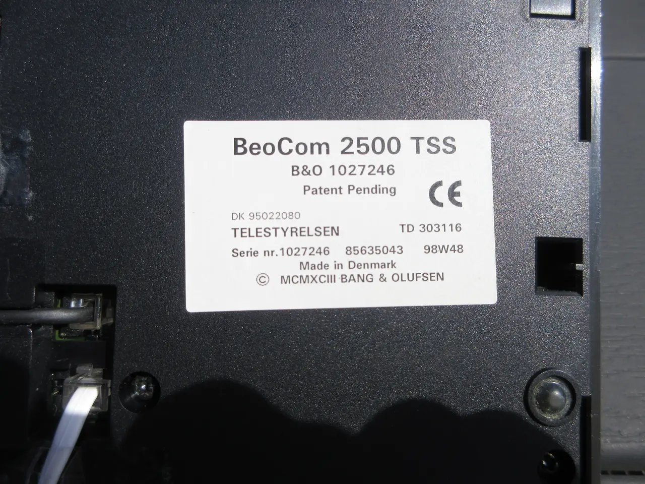 Billede 2 - B & O BeoCom 2500 TSS