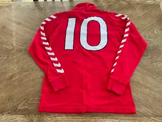 Vintage Hummel fodboldtrøje nr. 10 (Preben Elkjær)
