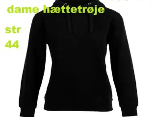 hætte bluse sort