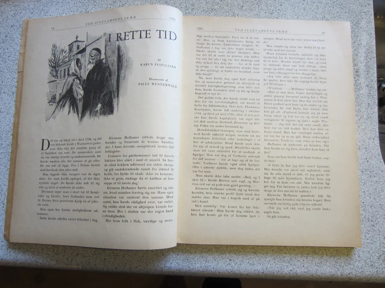 Billede 2 - Julehæfte - Ved Julelampens Skær - 1965