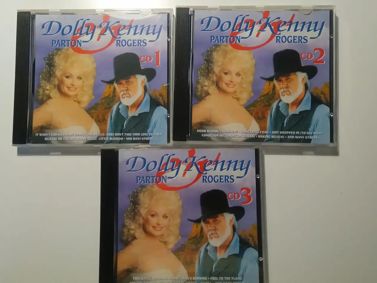 Billede 1 - 3 cd Dolly Parton /Kenny Rogers 1-2-3