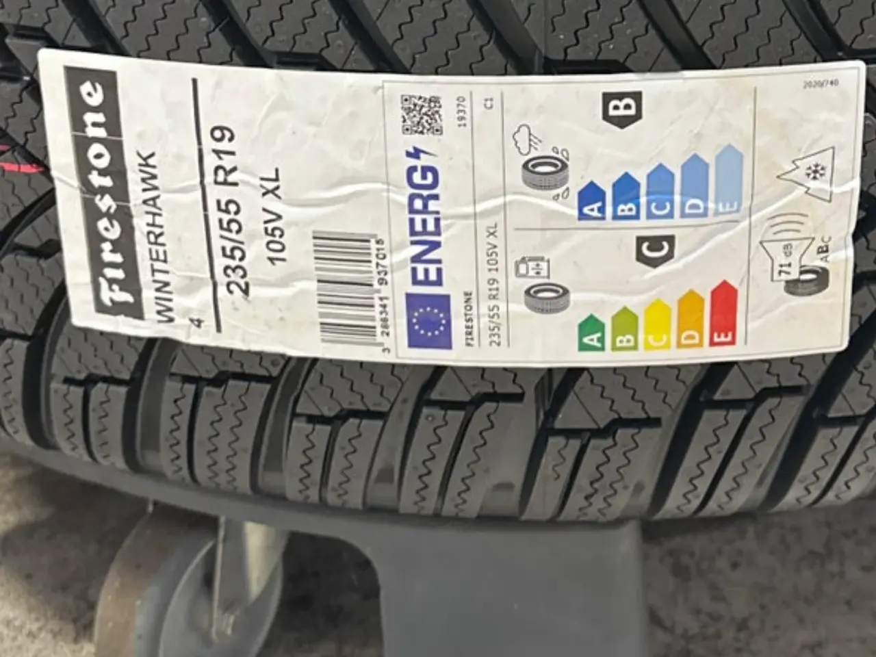 Billede 4 - Nye 19” alufælge med nye firestone vinterdæk