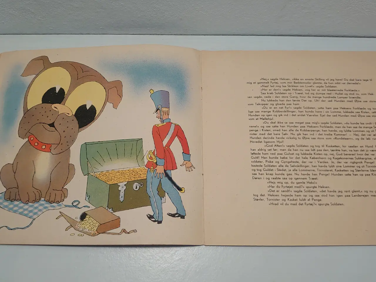 Billede 3 - H.C.Andersen: Fyrtøjet. ill. Linstow. Før 1948.