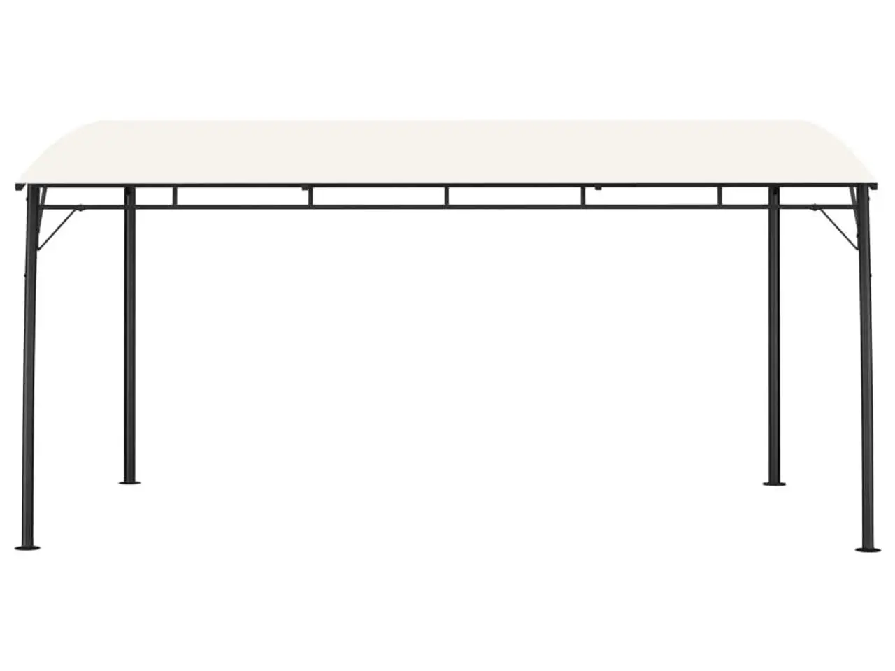 Billede 2 - Fritstående markise 4x3x2,55 m cremefarvet
