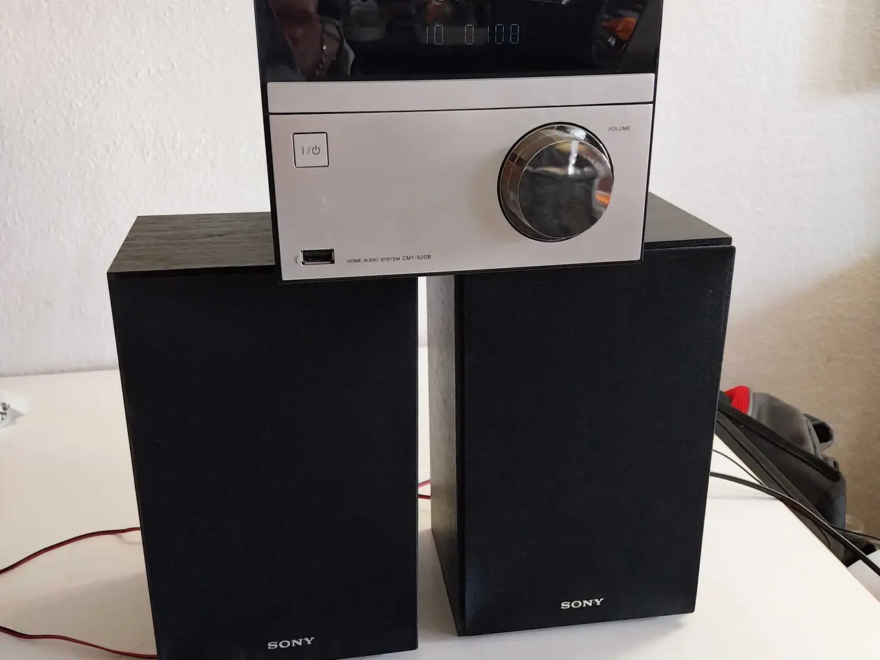 Billede 1 - Sony CD afspiller med højtalere