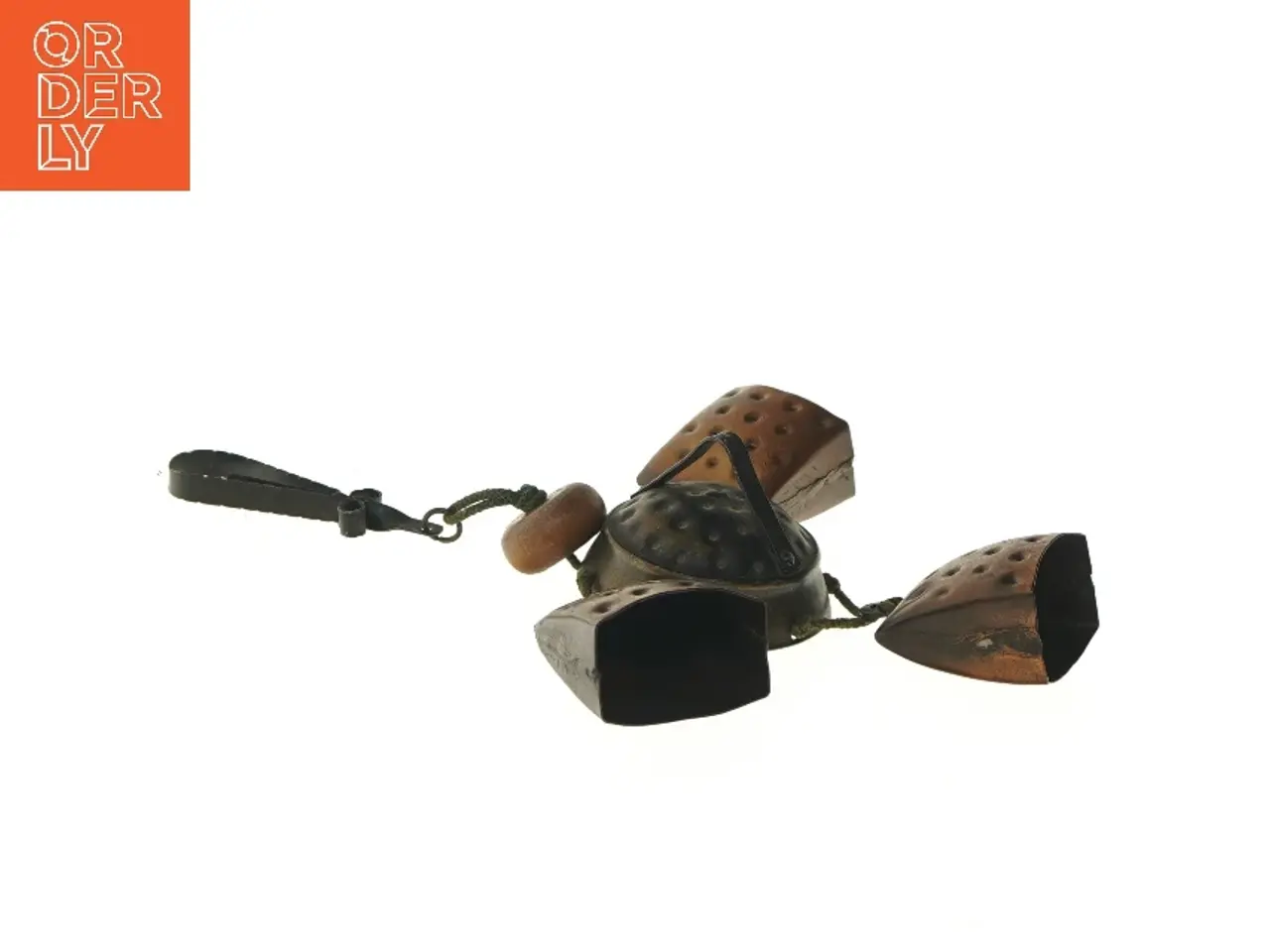 Billede 3 - Traditionelt vindspil med koklokker (str. 33 cm)