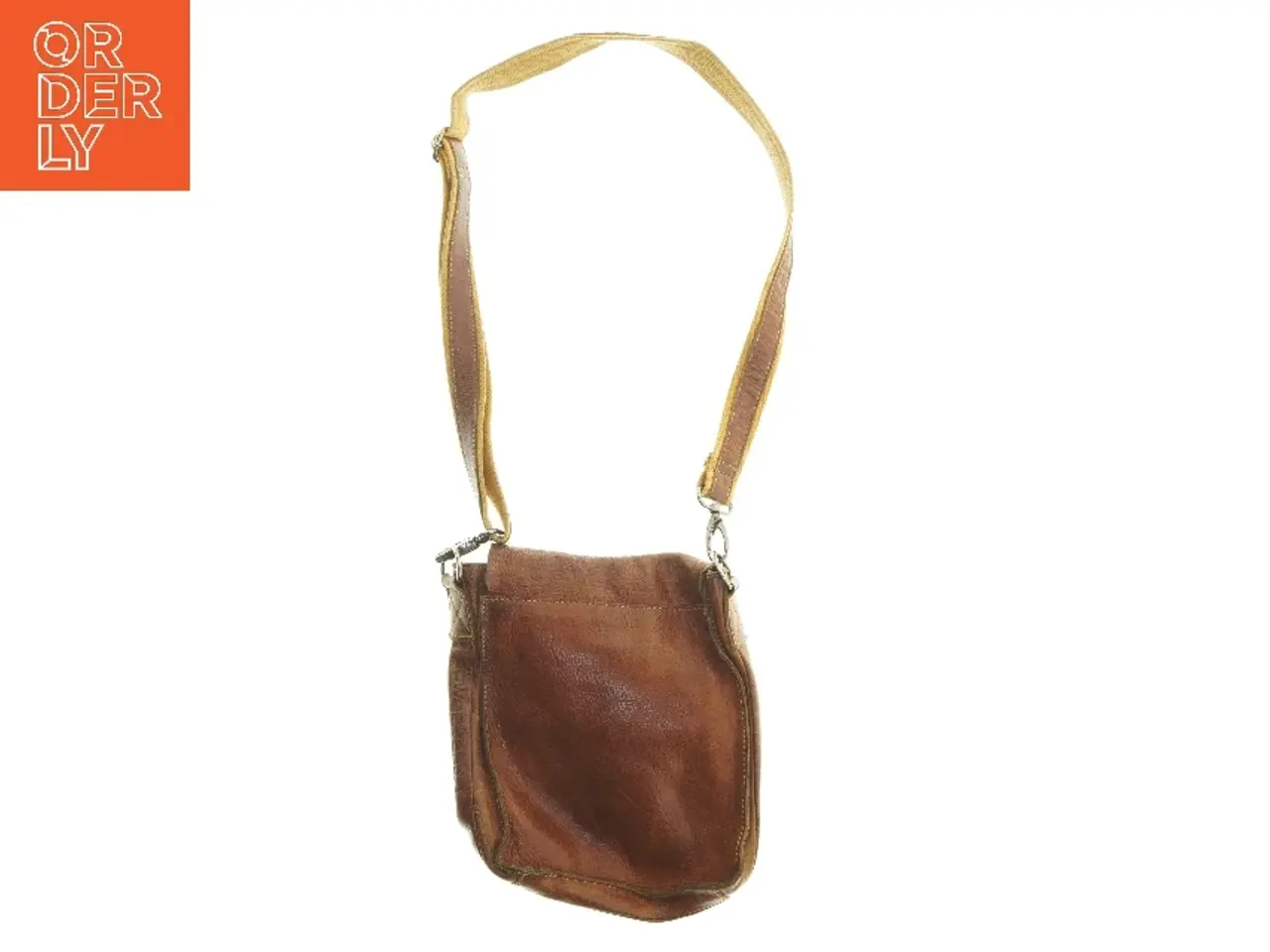 Billede 2 - Brun skuldertaske (str. 28x24 cm)