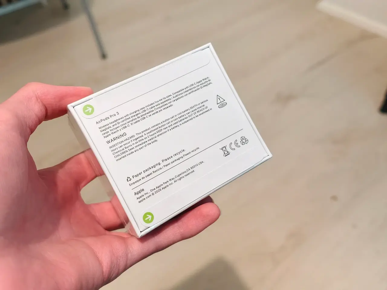 Billede 2 - AirPods Pro 3 helt ny med kvittering