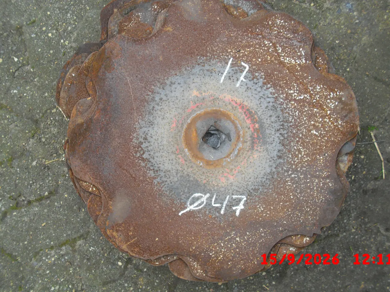 Billede 1 - Tallerkener til Omme harve