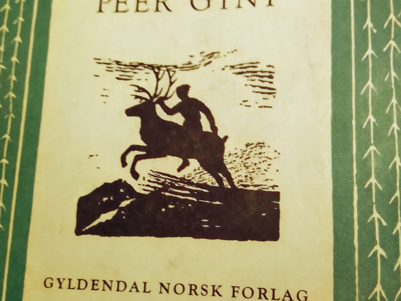 Billede 1 - Henrik Ibsen: Peer Gynt. Gyldendal Norsk Forlag.