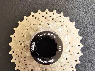 11-speed Sunrace Shimano/Sram kompati. 11-28