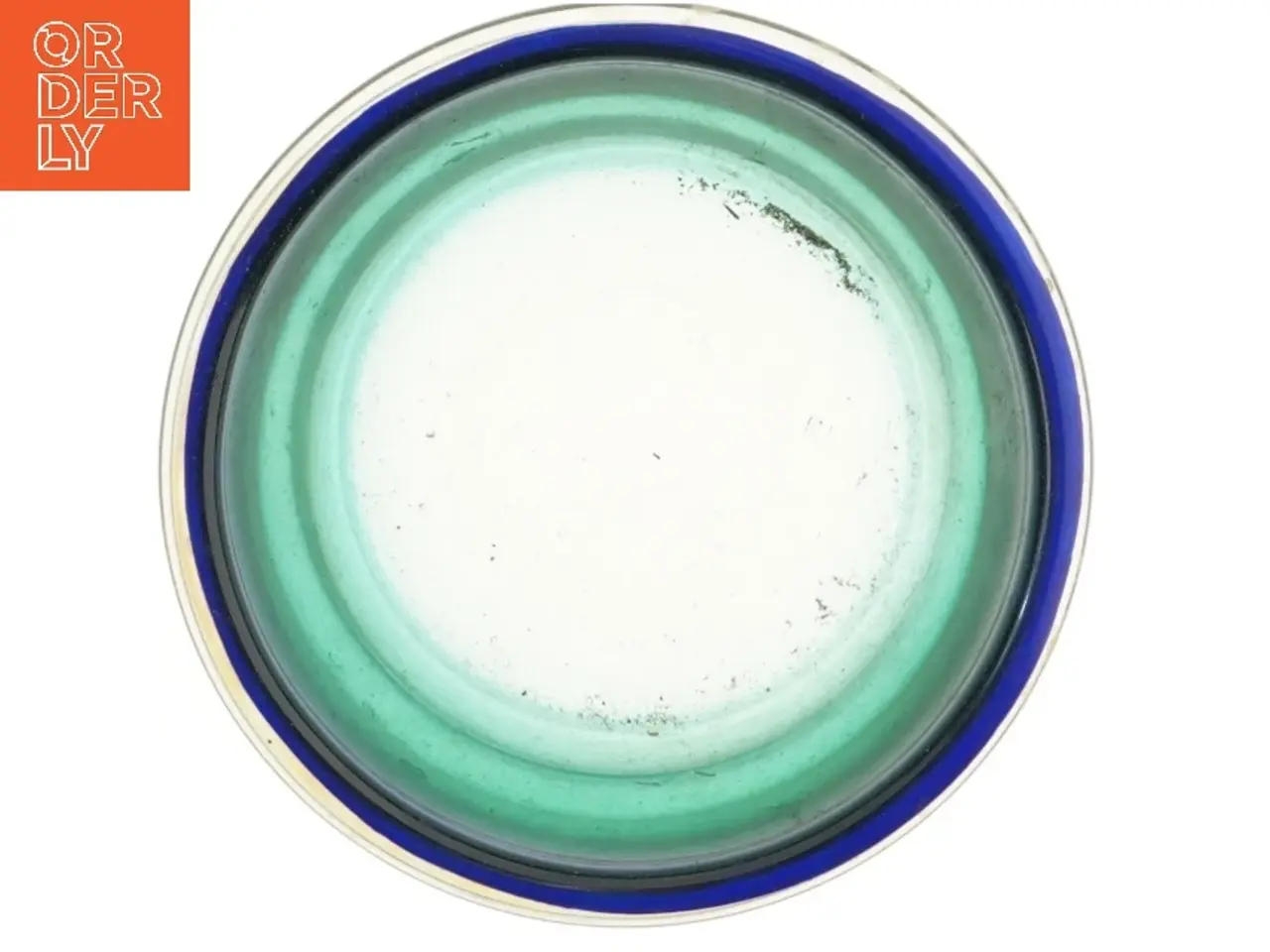 Billede 3 - Farvet glasskål (str. Ø 19 cm)