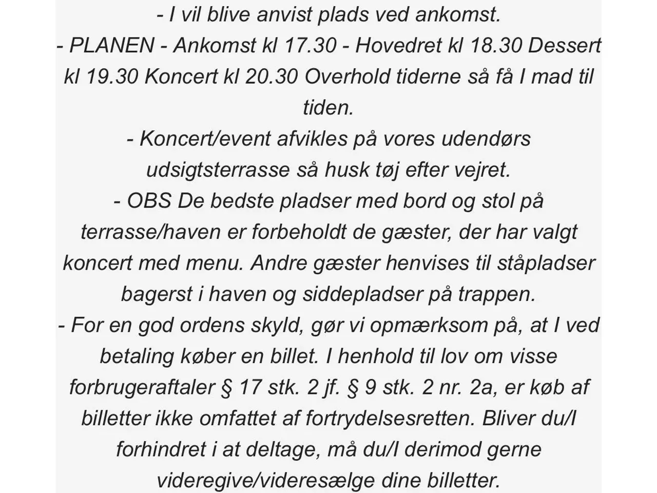 Billede 1 - Koncert og spisning / Claus Hempler