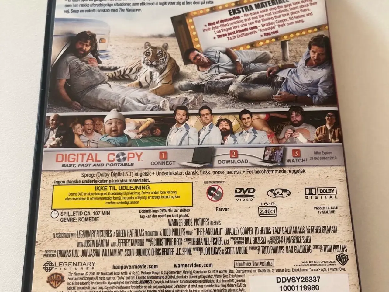 Billede 2 - The Hangover/tømmermænd i vegas