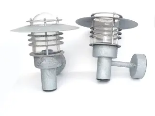 Galvaniseret designer lamper