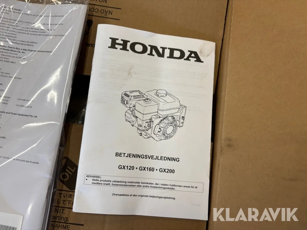Billede 10 - Motor Honda GX160 - 1 styk