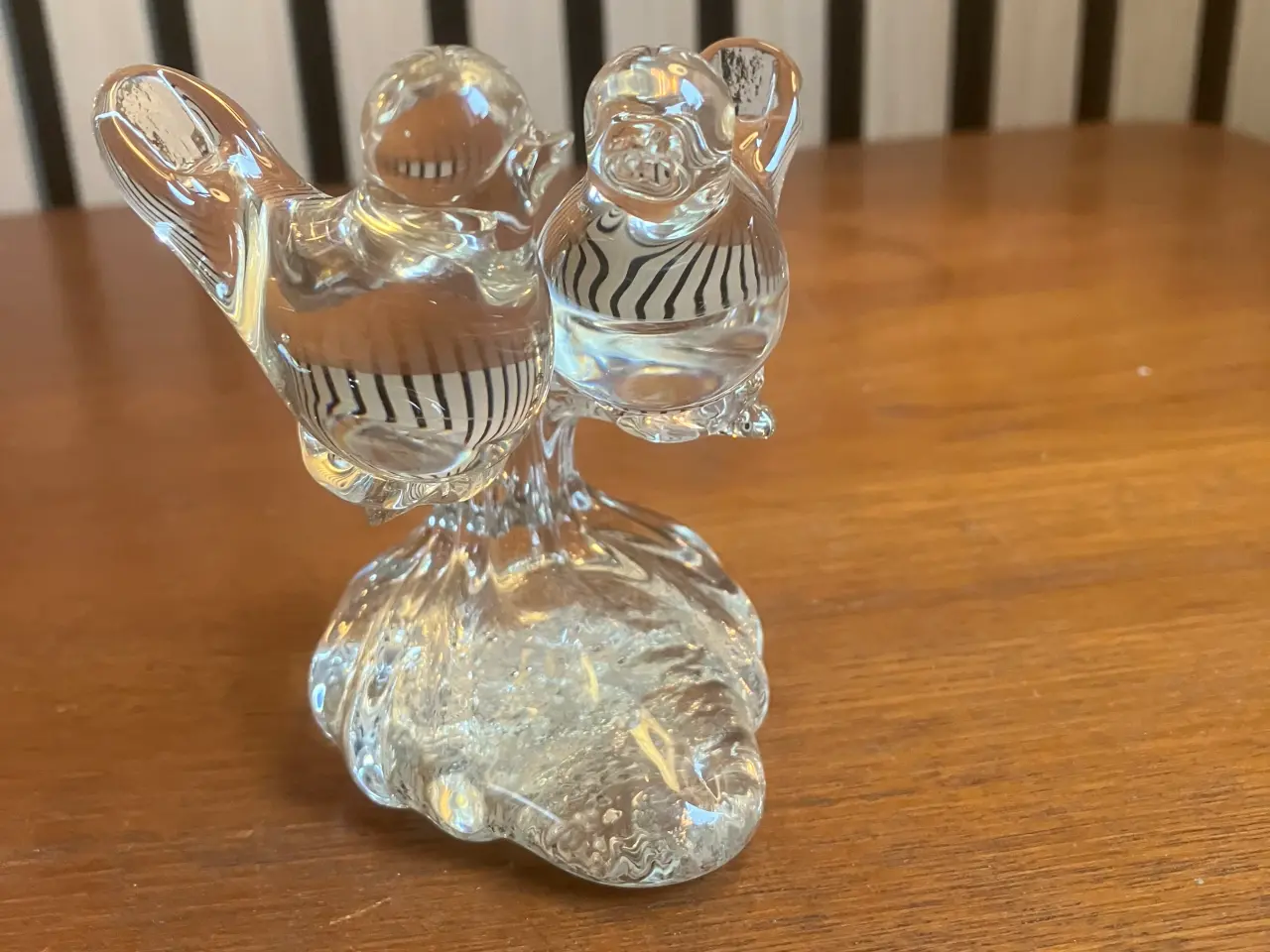 Billede 2 - Romantiske Glas fugle, sandsynligvis fra  Åseda Gl
