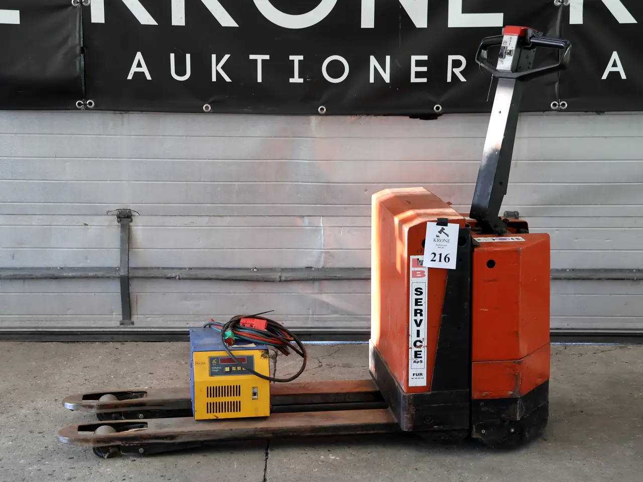 Billede 1 - BT El-palleløfter m/lader, timer 1176