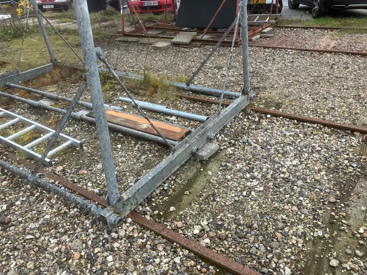 Billede 5 - Galvaniseret bådstativ