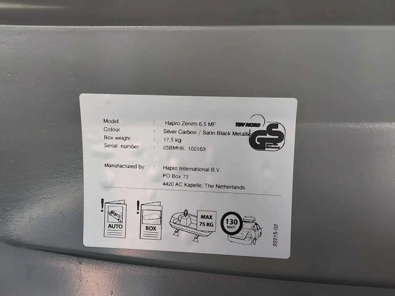 Billede 3 - Hapro tagboks.