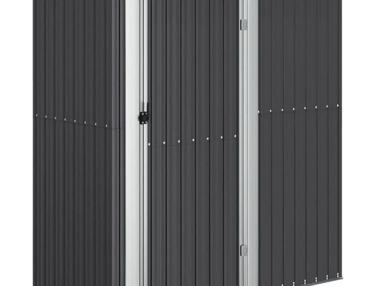 Billede 2 - Haveskur 180,5x97x209,5 galvaniseret stål antracitgrå