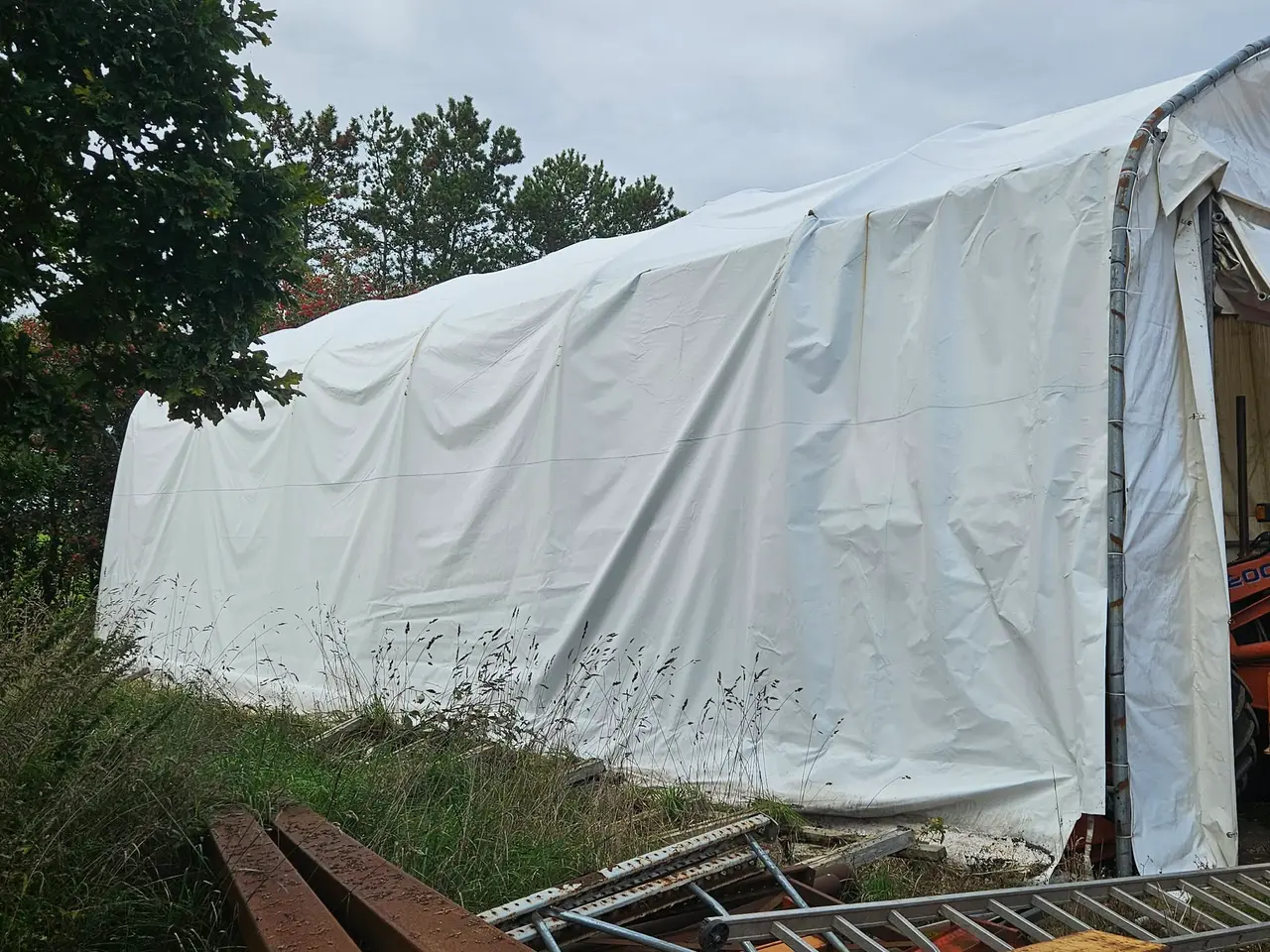 Billede 4 - Telthal Oceancover med port og hejs