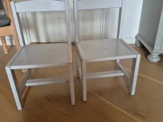 Børnestole i træ