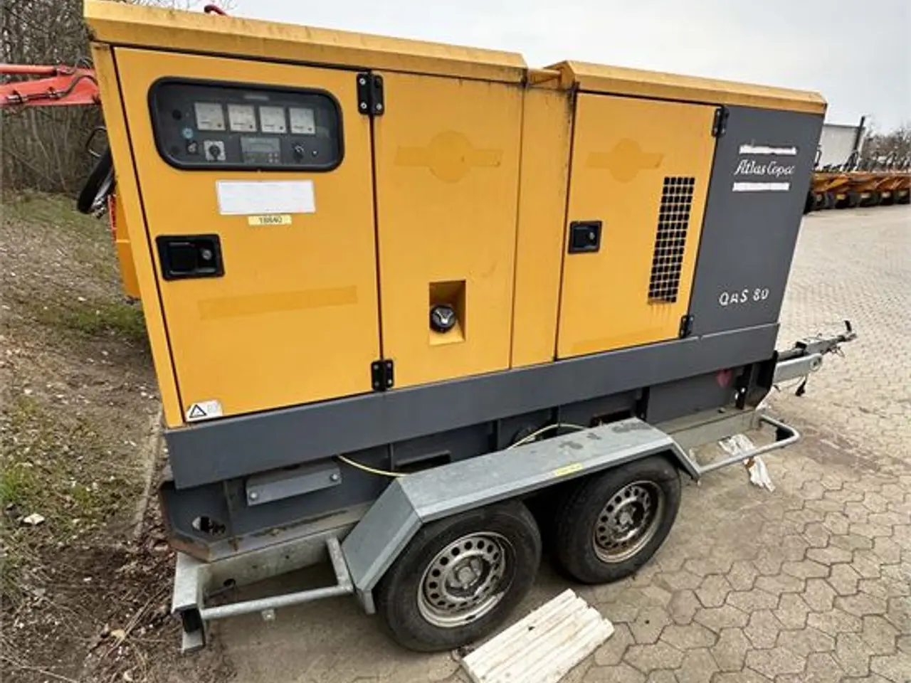 Billede 3 - Atlas Copco QAS 80 - kVA 80 / KW 64 / AMP 116