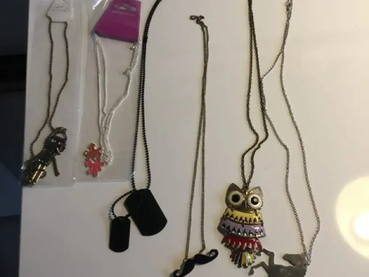 Billede 3 - Armbånd, ørering og kæder