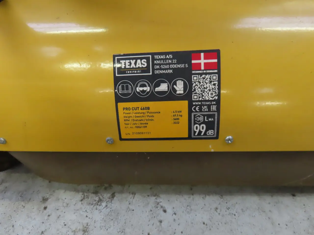Billede 8 - Plænelufter TEXAS Pro Cut 460B