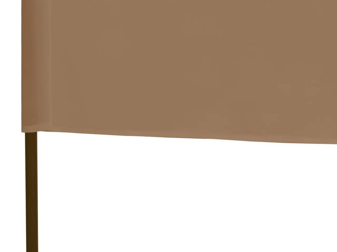 Billede 5 - 3-panels læsejl stof 400 x 120 cm gråbrun