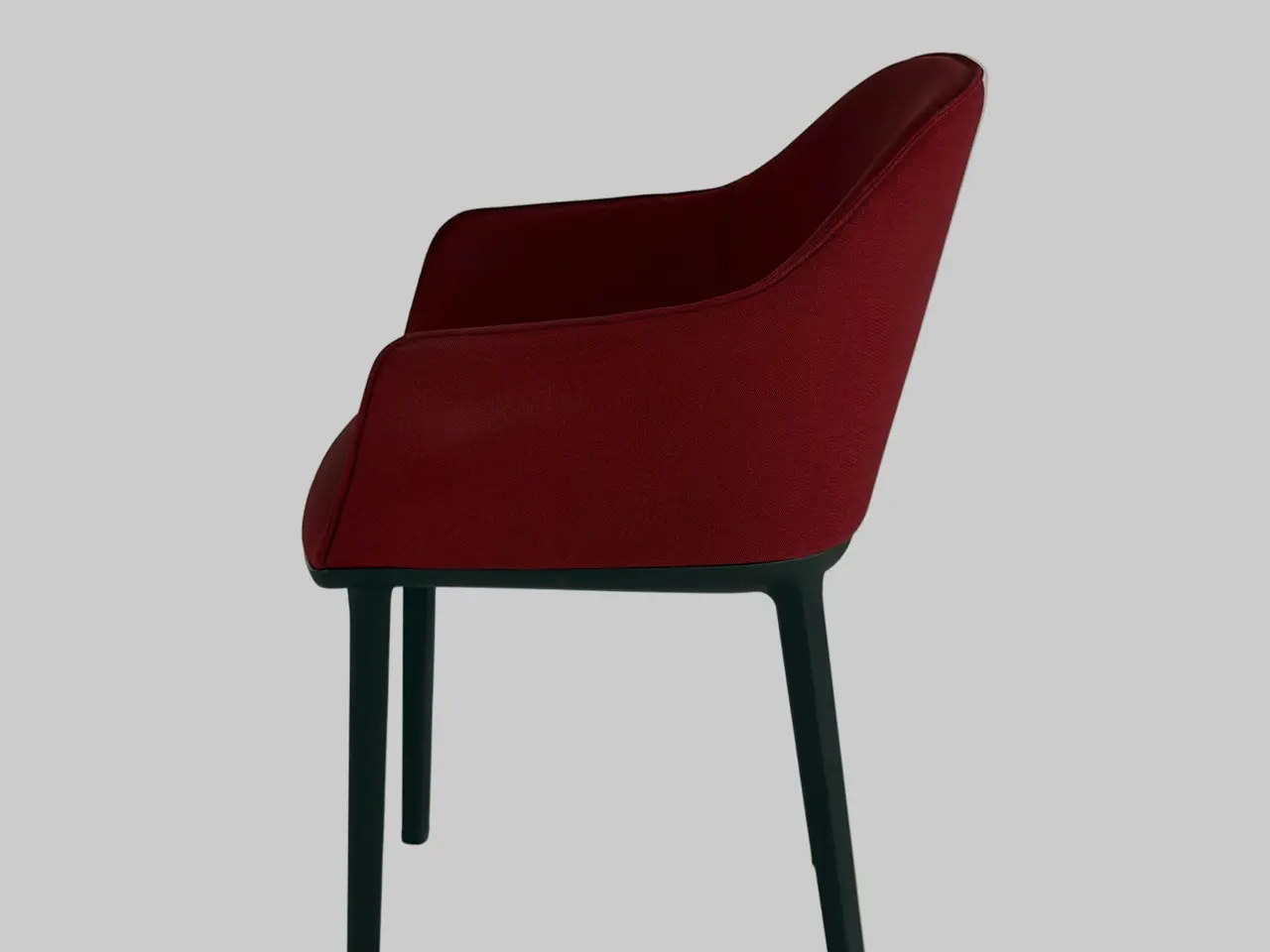 Billede 4 - Vitra Softshell Stol – Rød/Sort Stel