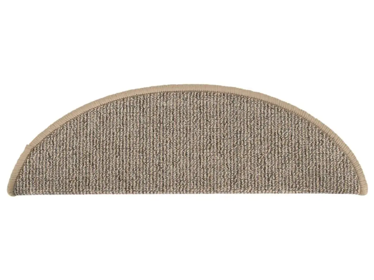 Billede 5 - Trappemåtter - 15 stk. halvrunde, 56 × 17 × 3 cm, brun