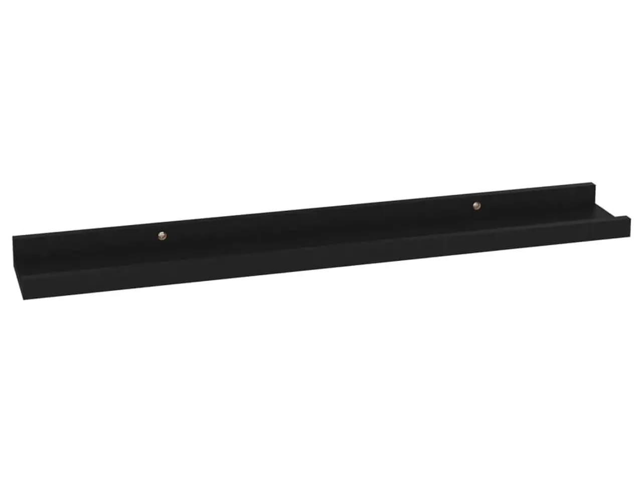 Billede 4 - Væghylder 4 stk. 60x9x3 cm sort