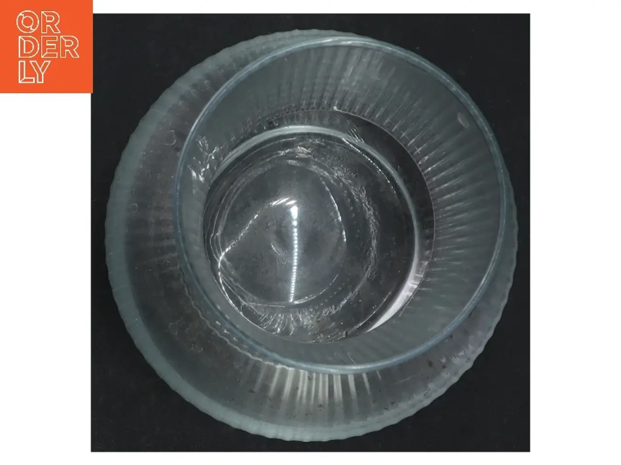 Billede 3 - Glasvase (str. H. 17 cm)
