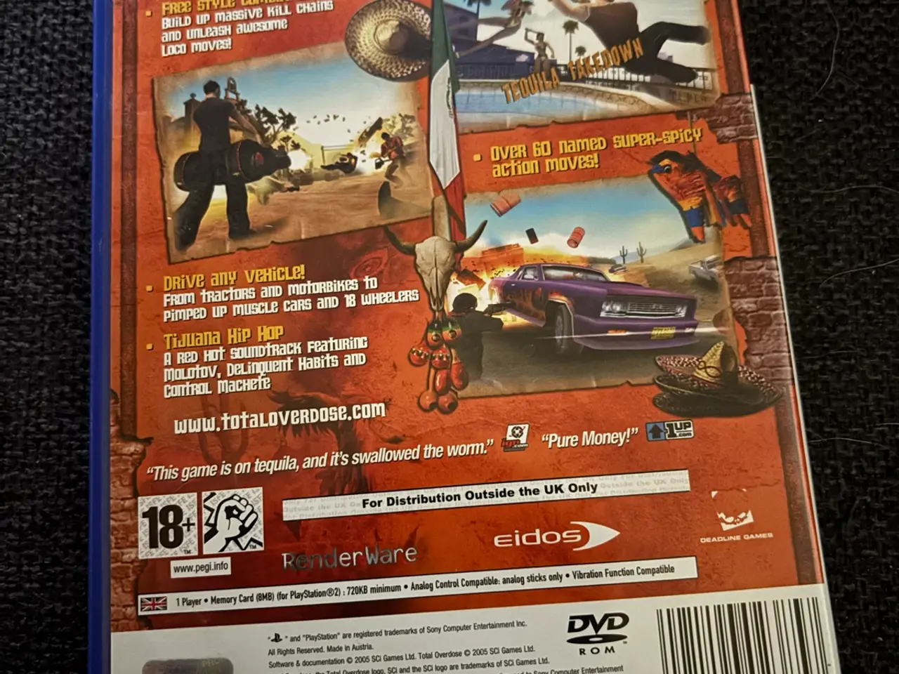 Billede 2 - Playstation 2 total overdose spil