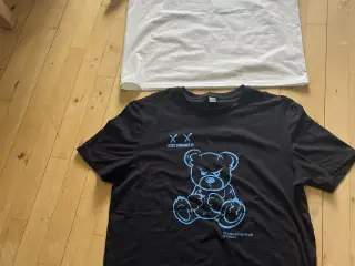 2 stk t shirt str L 