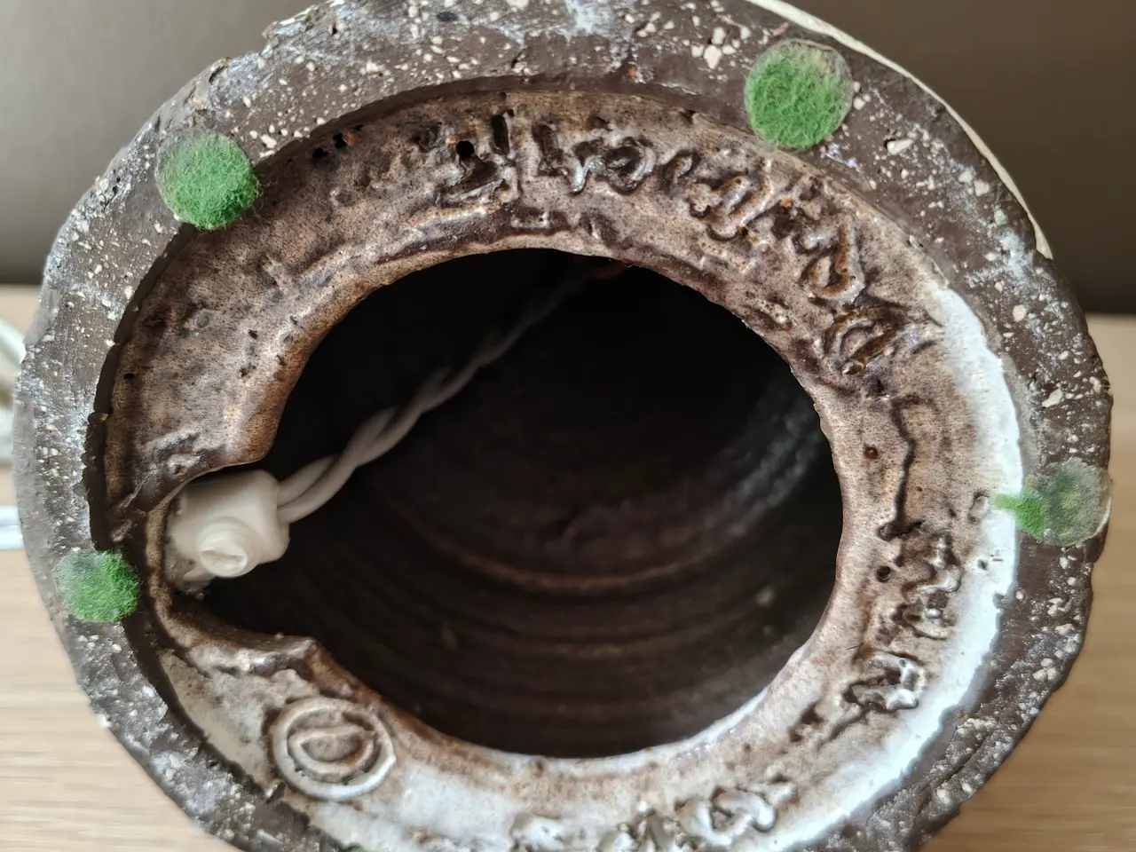 Billede 4 - Flot bordlampe fra Sejer keramik