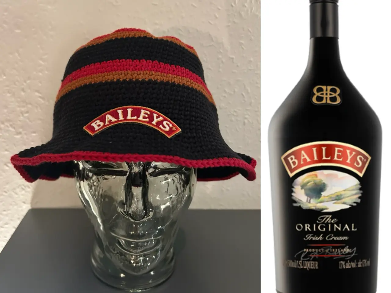Billede 2 - Hæklet BAILEYS bøllehat